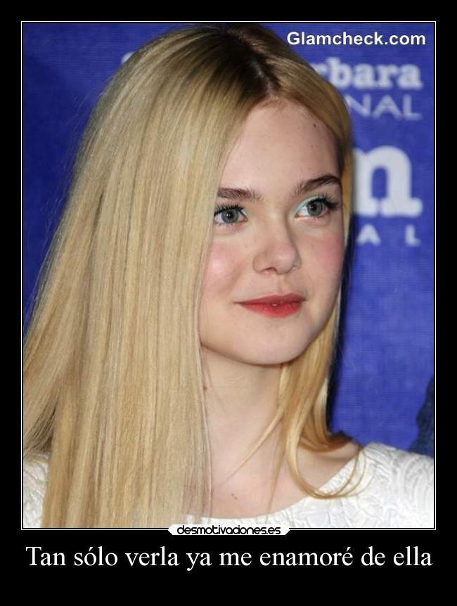 Tan sólo verla ya me enamoré de ella -