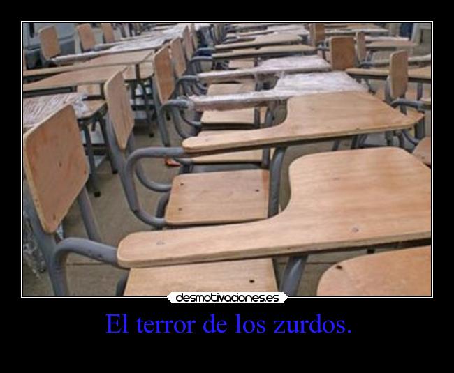 El terror de los zurdos. - 