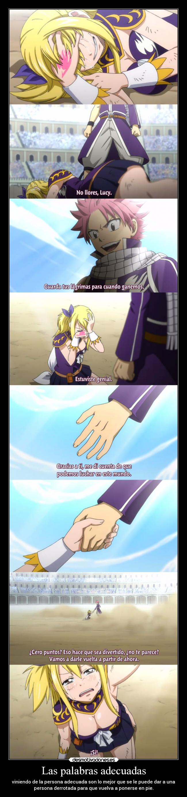 Las palabras adecuadas -