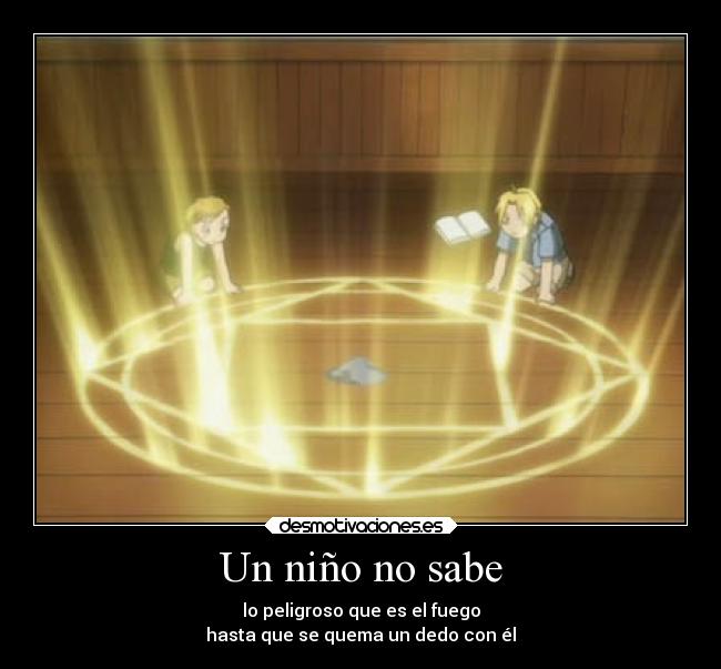 Un niño no sabe - 