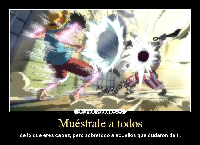 carteles one piece luffy saga impel down clandominadores ejercitodemar desmotivaciones