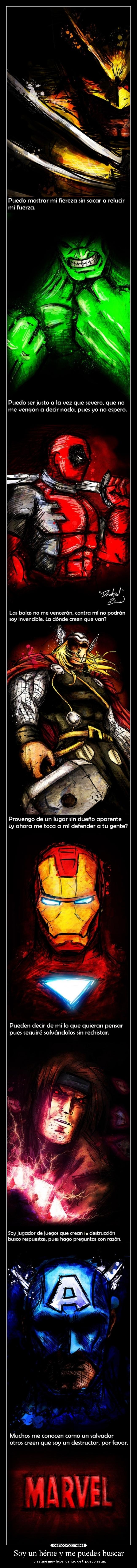 Soy un héroe y me puedes buscar -