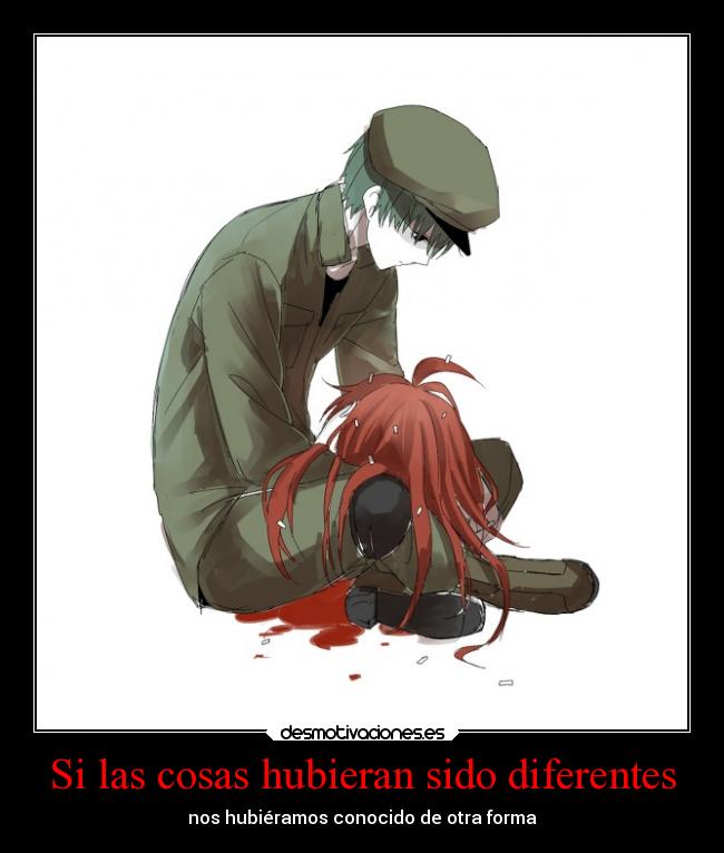 carteles anime happy three friends flaky flippy sangre decapitada desmotivaciones