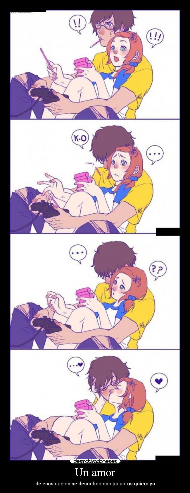 Un amor - de esos que no se describen con palabras quiero yo