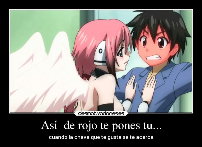 Así  de rojo te pones tu... - 