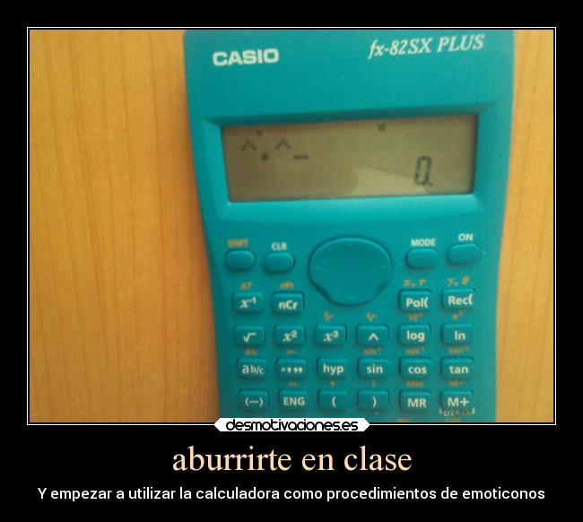 aburrirte en clase - 