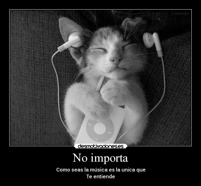 No importa -