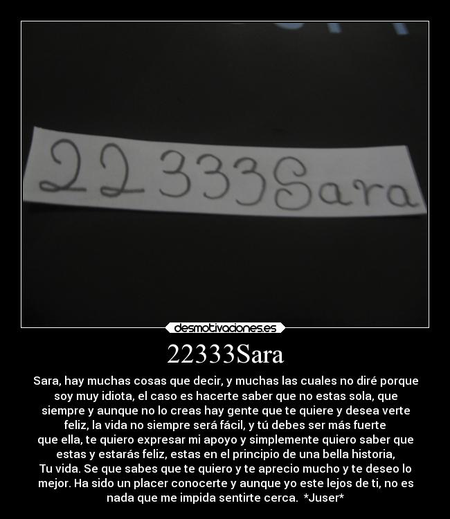 22333Sara -