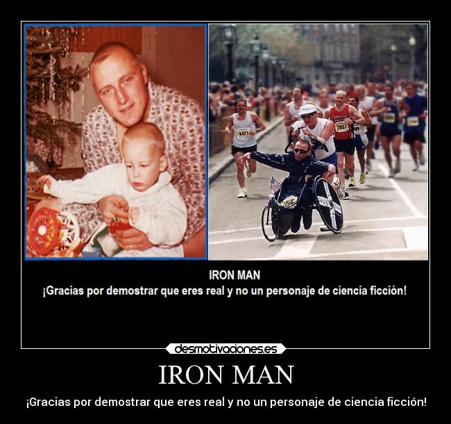 carteles iron man desmotivaciones