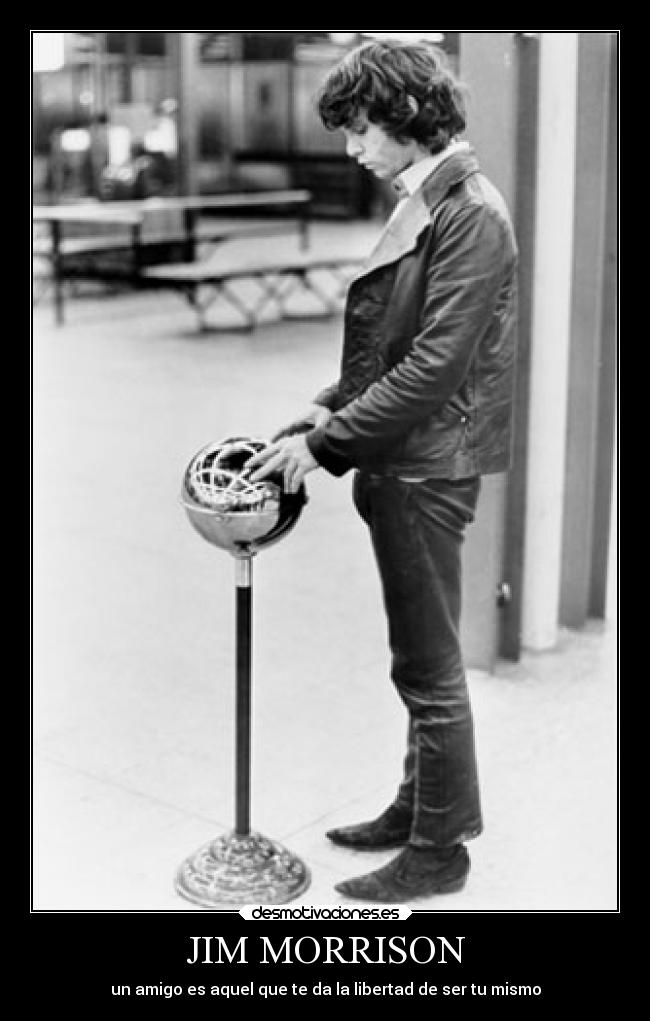 carteles jim morrison frases desmotivaciones