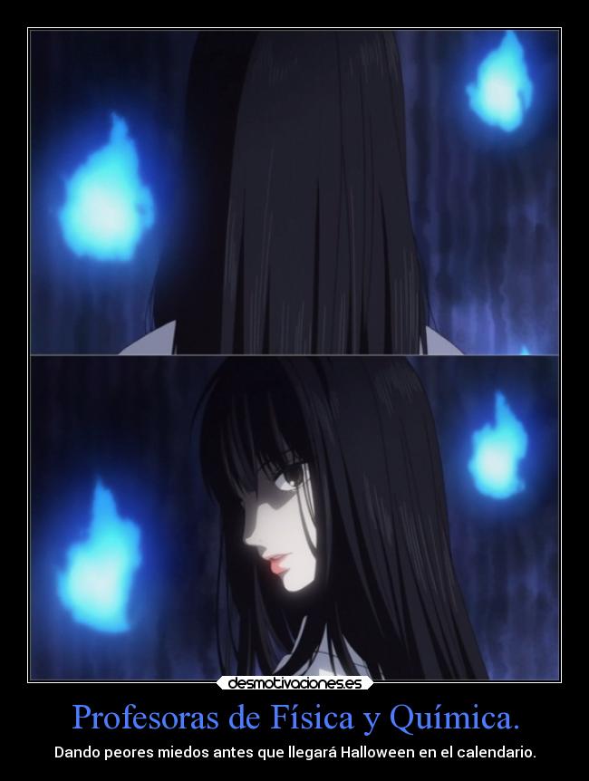 Profesoras de Física y Química. -