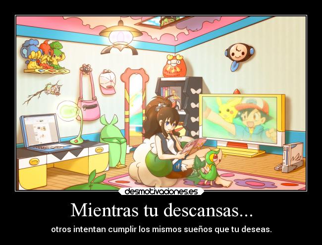 Mientras tu descansas... -