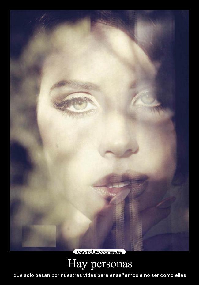 Hay personas -