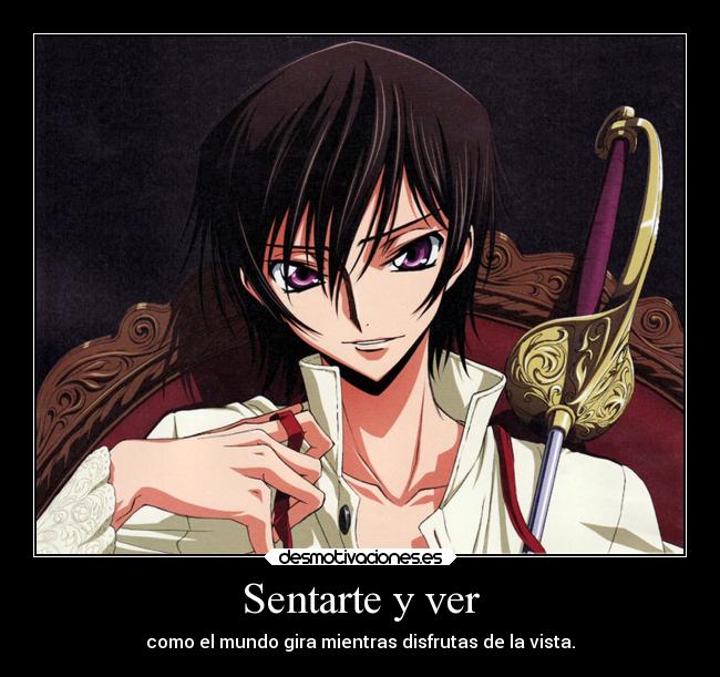 Sentarte y ver - como el mundo gira mientras disfrutas de la vista.