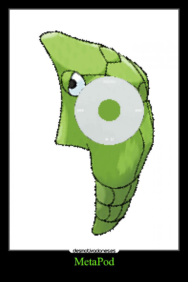 Risultati immagini per metapod ipod