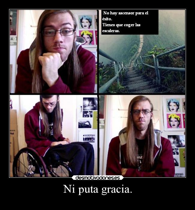 Ni puta gracia. - 