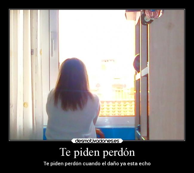 Te piden perdón - 