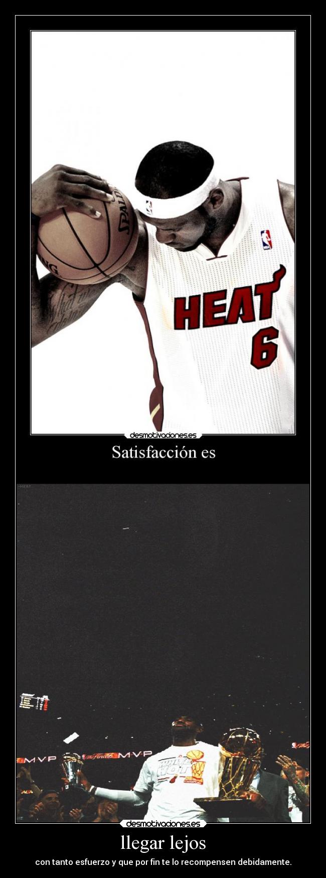 carteles deportes tomaquetoma cientocincuentaytres lebronjames desmoestrellas desmotivaciones