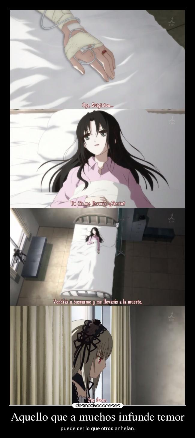 Aquello que a muchos infunde temor -