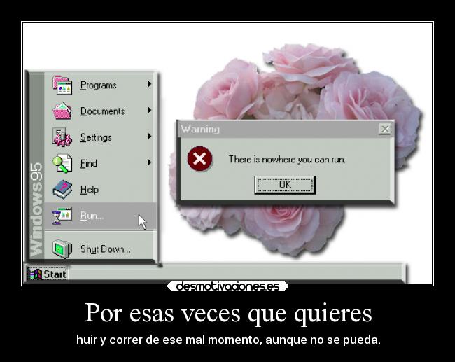 carteles correr desmotivaciones