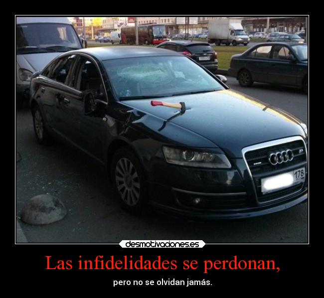 Las infidelidades se perdonan, - 