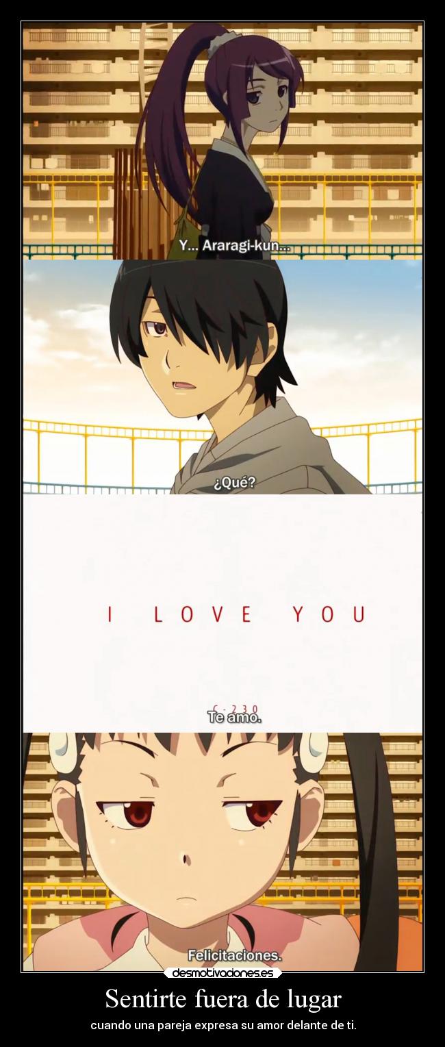 Sentirte fuera de lugar -