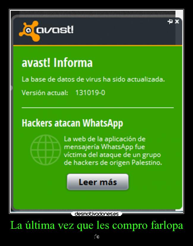 La última vez que les compro farlopa - :c
