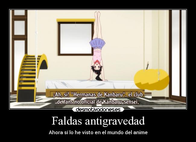 Faldas antigravedad -