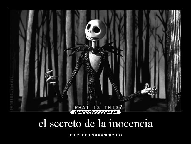 el secreto de la inocencia -