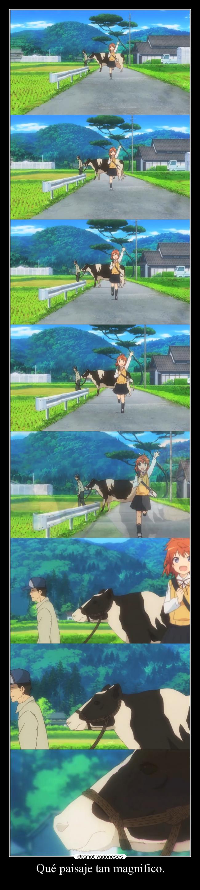 carteles anime nonnonbiyori paisajes lindos doni anotherpikachubrigade desmotivaciones