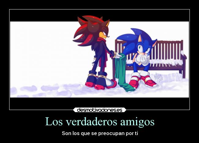 Los verdaderos amigos -