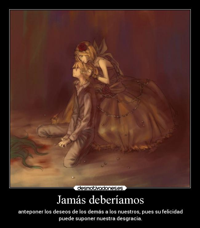 Jamás deberíamos - 