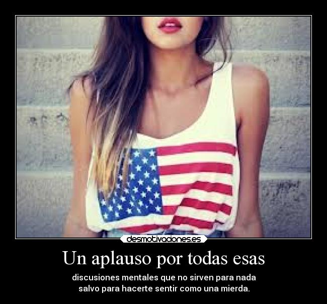 Un aplauso por todas esas -