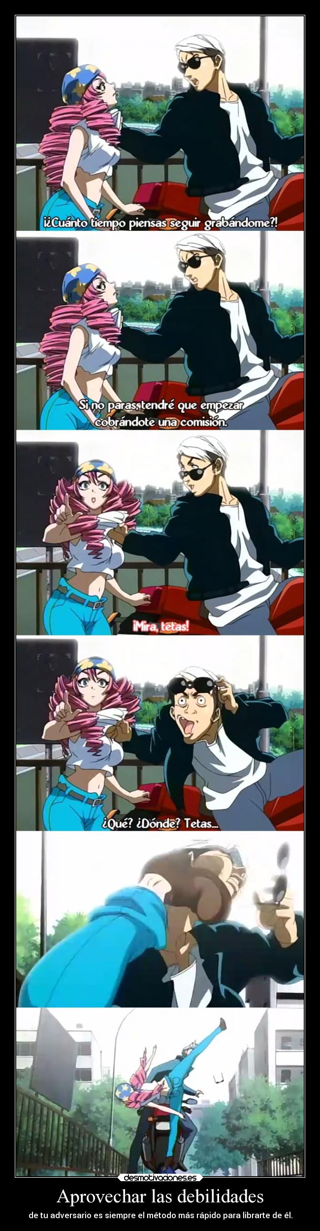 Aprovechar las debilidades -