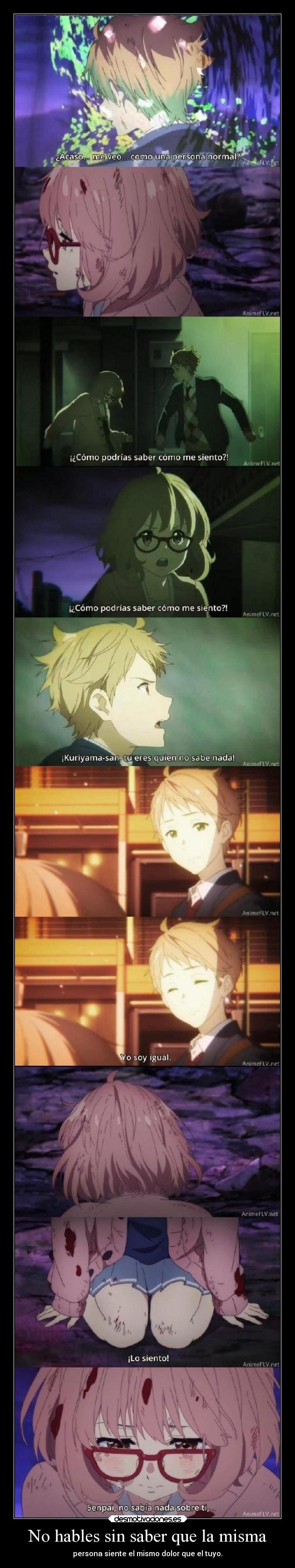 carteles anime desmotivaciones