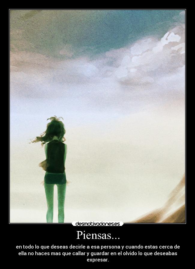 Piensas... - 