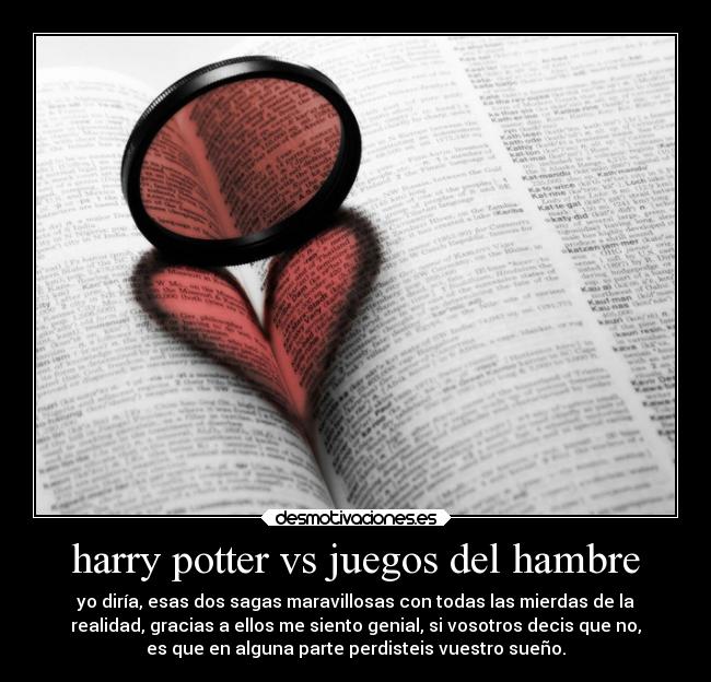 harry potter vs juegos del hambre -