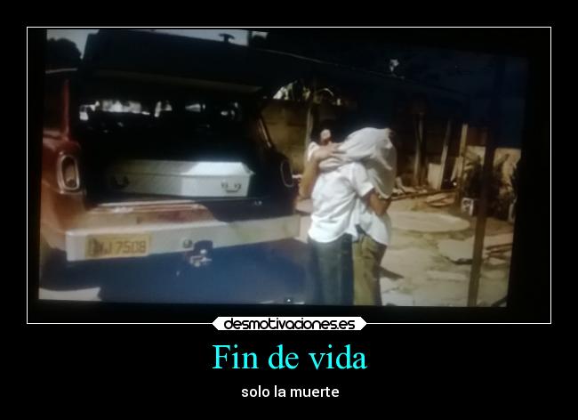 Fin de vida - solo la muerte