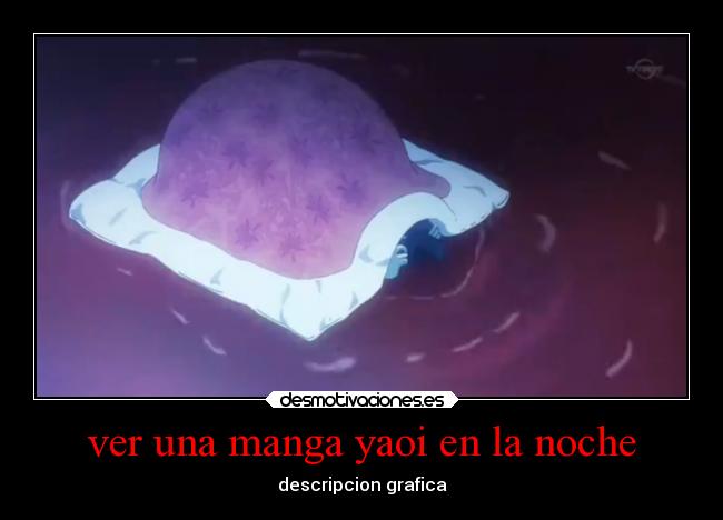 ver una manga yaoi en la noche -
