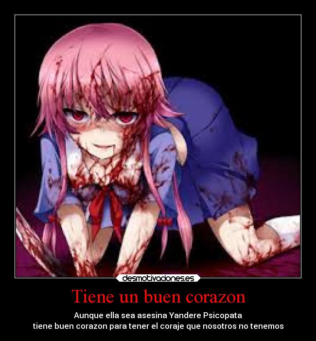 Tiene un buen corazon -