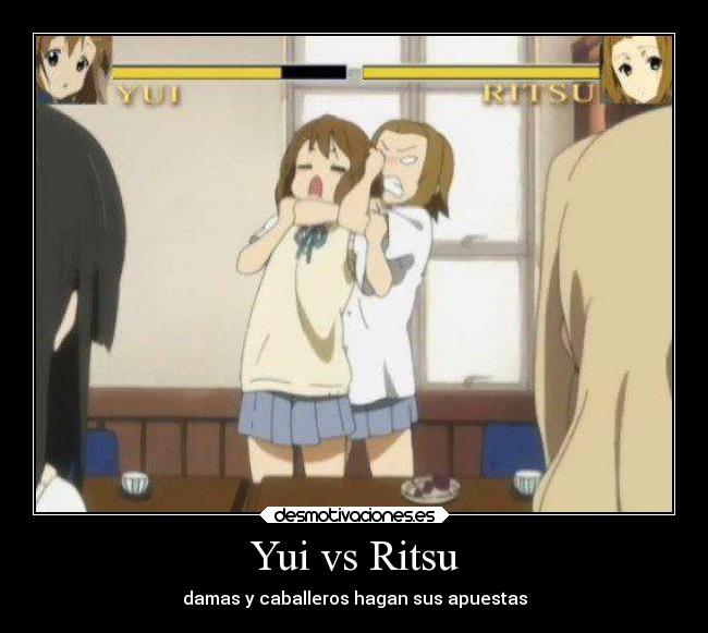 Yui vs Ritsu -