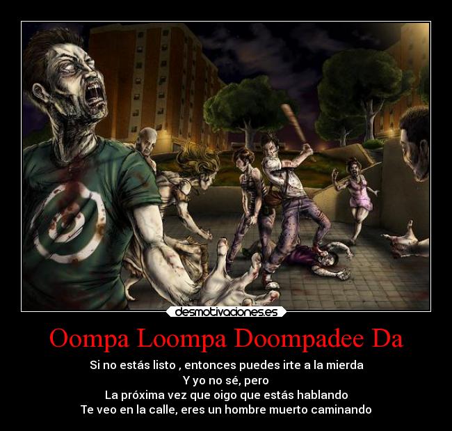 carteles dead man walking desmotivaciones