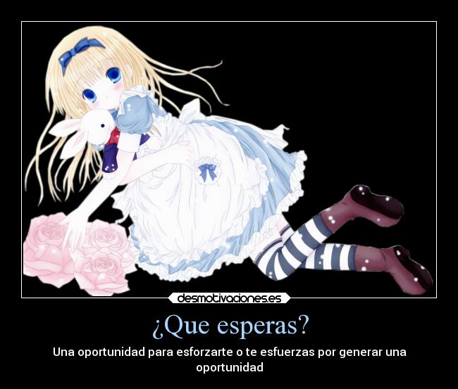 carteles oportunidades desmotivaciones