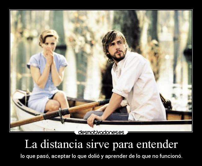 La distancia sirve para entender -