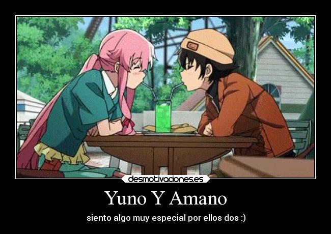 Yuno Y Amano - siento algo muy especial por ellos dos :)