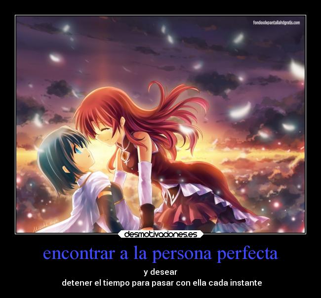 encontrar a la persona perfecta -