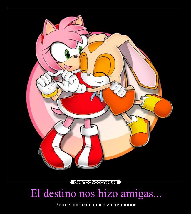 El destino nos hizo amigas... -