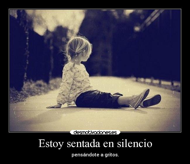 carteles silencio amor desmotivaciones