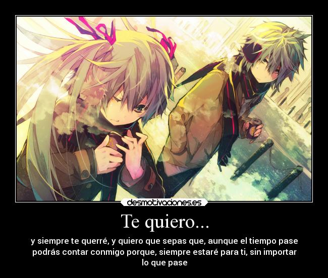 Te quiero... - 