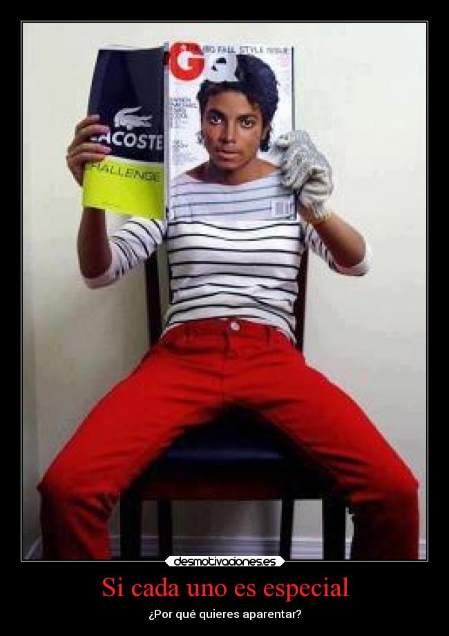 Si cada uno es especial - 